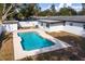 House with large backyard, pool, and detached shed at 8462 8Th N Way, St Petersburg, FL 33702