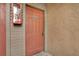 Condo front door entrance with fire extinguisher at 10265 Gandy N Blvd # 1507, St Petersburg, FL 33702
