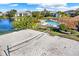 Community volleyball court near the pool and lake at 10265 Gandy N Blvd # 1507, St Petersburg, FL 33702