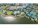 Community clubhouse, pool, tennis courts, and green spaces at 10338 Highland Park Pl, Palmetto, FL 34221