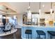 Open kitchen with granite countertops and modern cabinets at 10338 Highland Park Pl, Palmetto, FL 34221