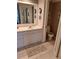 Bathroom with toilet and vanity at 1200 Country Club Dr # 1103, Largo, FL 33771