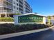 1200 Country Club Condominiums sign, welcoming residents and guests to the community at 1200 Country Club Dr # 1103, Largo, FL 33771
