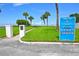 Pathway to the beach with rules and regulations at 123 9Th St, Belleair Beach, FL 33786