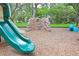 Playground with climbing wall and play structures at 123 9Th St, Belleair Beach, FL 33786
