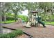 playground with play structures, slides, and climbing features at 123 9Th St, Belleair Beach, FL 33786