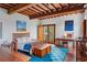 Bedroom with wooden furniture and water views at 1571 Oceanview Dr, St Petersburg, FL 33715