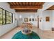 Bright home office with wood floors and large windows at 1571 Oceanview Dr, St Petersburg, FL 33715