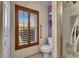 Bathroom with updated toilet and walk in shower at 2003 Captiva Ct, Sun City Center, FL 33573