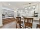 Modern kitchen with white cabinets and granite countertops at 2126 7Th N Ave, St Petersburg, FL 33713