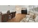 Living area with stylish furniture and a unique bar cabinet at 2126 7Th N Ave, St Petersburg, FL 33713