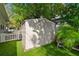 Ample storage in this backyard shed at 2126 7Th N Ave, St Petersburg, FL 33713