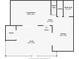 First-floor floor plan including living room, kitchen, and lanai at 2601 2Nd Ct, Palm Harbor, FL 34684