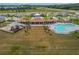 Community pool and playground at 38296 Sonnet Landing Ave, Zephyrhills, FL 33540