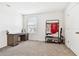 Home office with desk, coat rack, and storage at 38296 Sonnet Landing Ave, Zephyrhills, FL 33540