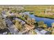 House with canal view, near other houses at 415 Country Club Dr, Oldsmar, FL 34677