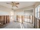 Unfinished bedroom with exposed framing at 415 Country Club Dr, Oldsmar, FL 34677