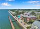 Community pool and clubhouse with waterfront access at 5215 Coquina Key Se Dr # A, St Petersburg, FL 33705