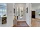 Bright and spacious entryway with hardwood floors at 5320 Golden Isles Dr, Apollo Beach, FL 33572
