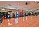 Fitness studio with equipment like spin bikes and large exercise balls at 5320 Golden Isles Dr, Apollo Beach, FL 33572