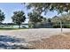 Beach volleyball court with waterfront views at 5320 Golden Isles Dr, Apollo Beach, FL 33572