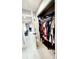 Well-organized closet with ample hanging space at 5508 Viola Lee Way, Lutz, FL 33558