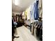 Spacious walk-in closet with ample shelving and hanging space at 5508 Viola Lee Way, Lutz, FL 33558