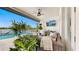 Comfortable pool area with seating and a view of the pool at 7508 Parkshore Dr, Apollo Beach, FL 33572