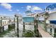 Private boat lift available for your watercraft at 19201 Vista Ln # C8, Indian Shores, FL 33785