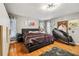 Spacious bedroom with hardwood floors and large closet at 25555 Oaks Blvd, Land O Lakes, FL 34639