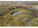 Aerial view of a tranquil marsh landscape at 25555 Oaks Blvd, Land O Lakes, FL 34639