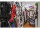 Large walk-in closet with ample shelving and hanging space at 25555 Oaks Blvd, Land O Lakes, FL 34639
