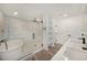 Spa-like bathroom with soaking tub and large shower at 3946 Doral Dr, Tampa, FL 33634