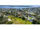 Aerial view showcasing home location near water and park at 5500 Denver Ne St, St Petersburg, FL 33703