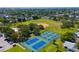 Community features tennis and pickleball courts at 5500 Denver Ne St, St Petersburg, FL 33703