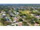 Aerial view of property near park and bodies of water at 5500 Denver Ne St, St Petersburg, FL 33703