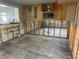 Kitchen under renovation, framing and plumbing exposed at 5500 Denver Ne St, St Petersburg, FL 33703