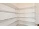 Well-organized pantry with ample shelving for storage at 5531 Orsello St, Palmetto, FL 34221