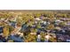 Aerial view showcasing home's location in a quiet residential neighborhood at 6709 Ranger Dr, Tampa, FL 33615
