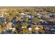 Aerial view of the neighborhood, showcasing surrounding homes and landscape at 6709 Ranger Dr, Tampa, FL 33615