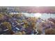 Aerial view of house near a lake in a residential neighborhood at 6709 Ranger Dr, Tampa, FL 33615