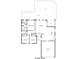 Floor plan showcasing a spacious layout, pool, and attached garage at 6709 Ranger Dr, Tampa, FL 33615