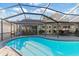 Relaxing swimming pool with covered patio and spacious deck at 6709 Ranger Dr, Tampa, FL 33615