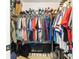 Large walk-in closet with ample shelving and hanging space at 6709 Ranger Dr, Tampa, FL 33615