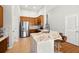 Kitchen with island and stainless steel appliances at 7001 Interbay Blvd # 313, Tampa, FL 33616