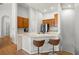 Kitchen boasts granite countertops and wood cabinets at 7001 Interbay Blvd # 313, Tampa, FL 33616