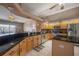 Kitchen with granite countertops and stainless steel appliances at 10126 Londonshire Ln, Tampa, FL 33647