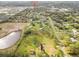 Aerial view of house and lot near Highway 301 at 10813 Dixon Dr, Riverview, FL 33579