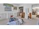 Unfinished bedroom with closet and flooring needing work at 11435 2Nd E St, Treasure Island, FL 33706
