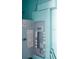 Close-up view of the home's electrical breaker panel at 11435 2Nd E St, Treasure Island, FL 33706